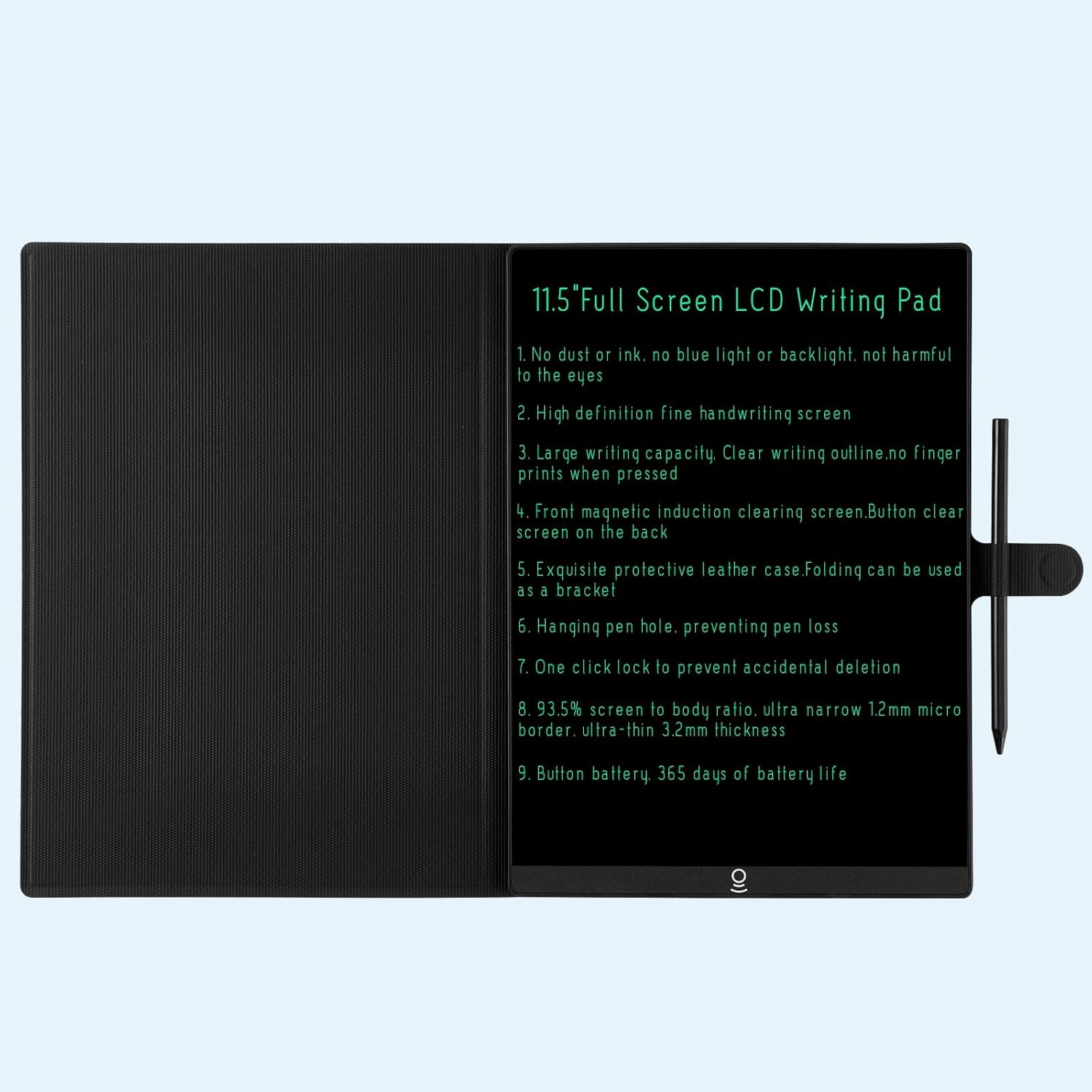 Full Screen Erasable LCD Board Writing Tablet for Drafting, Taking Notes and... 