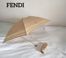 Fendi folding umbrella beige uv cut limited from Japan