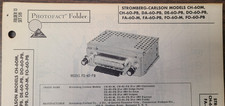 STROMBERG-CARLSON MODELS CH-60M, CH-60-PB 1960S CHEVY AUTORADIO FOTOFATTO