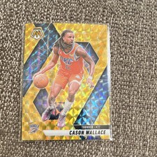 Panini 2024-25 Mosaic Prizm Cason Wallace #49 Oklahoma City Thunder NBA