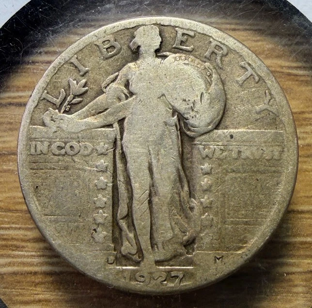 25+ Circulated Standing Liberty US Quarters (1916-1930) for sale