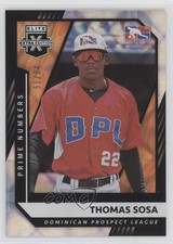 2021 Panini Elite Extra Edition Prime Numbers B 51/64 Thomas Sosa #186 nd3