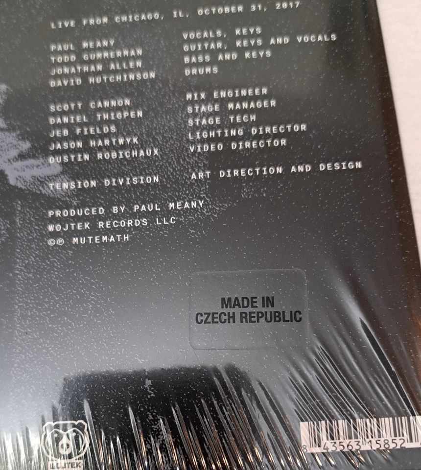 Mutemath Play Dead Live From Chicago Vinyl LP OOP Out of Print New Sealed  - Image 4 of 4