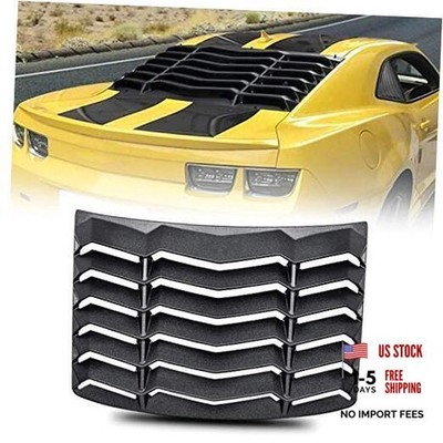 CUMART 2010-2015 Rear Window Louvers Windshield Sun Shade Rear louver black