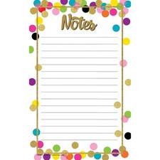 Confetti Notepad by Teacher Created Resources