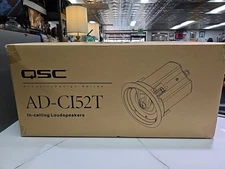 QSC AD-CI52T 5.25" Weather-Resistant In-Ceiling Loudspeaker (Pair) *New Sealed*