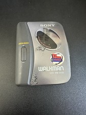 Sony Walkman WM-EX122 Mega Bass Portable Cassette Player Gray/Black