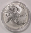 2017 1oz .999 Fine Silver Korea Zi:Sin Gallus Medal