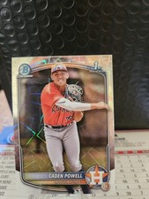 2025 bowman chrome 1st caden powell Laser RC