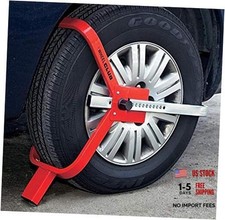 The Club 490 Wheel Club Immobilizer, Red