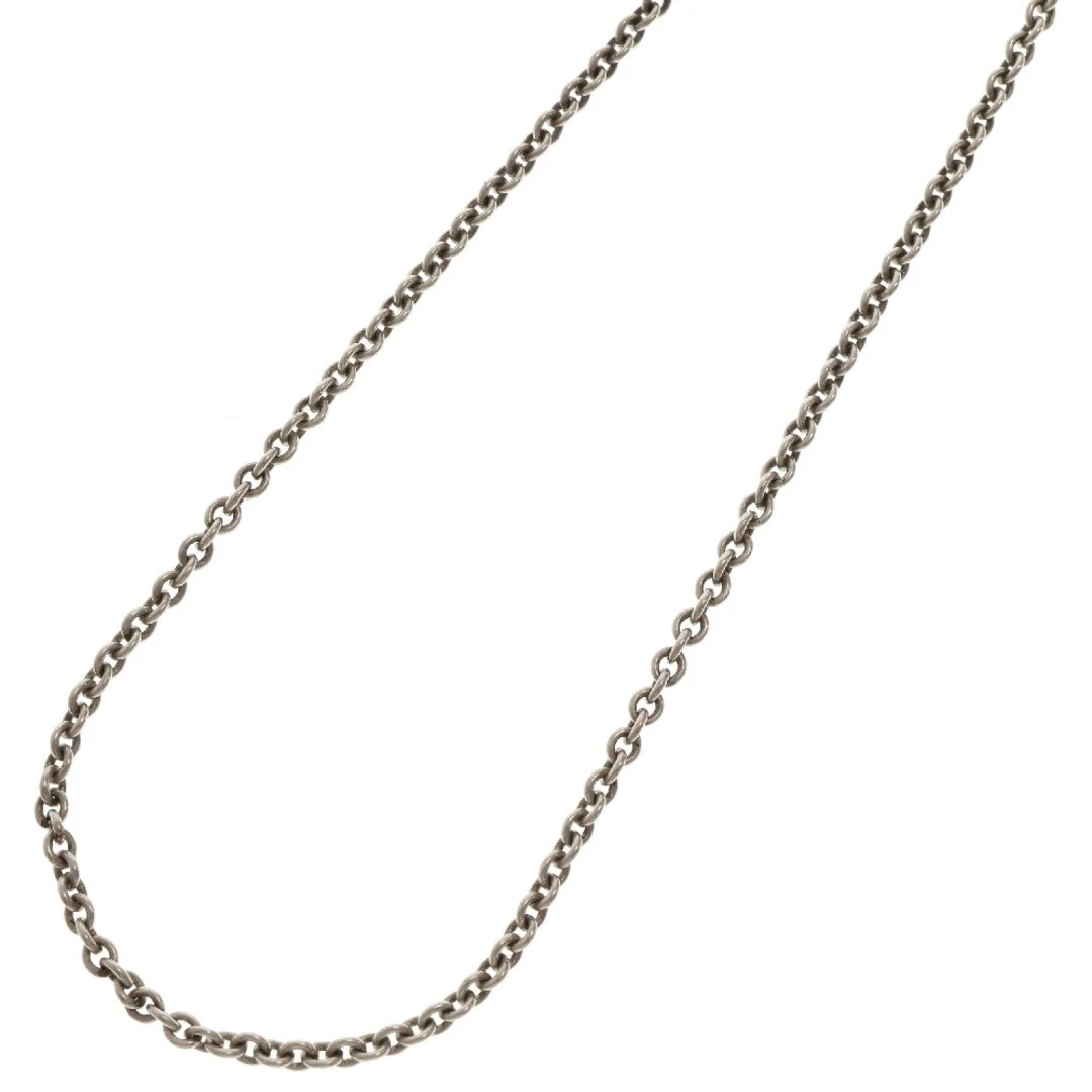 CHROME HEARTS Collana CUORI CROMATI CATENA NE 24 2h Argento BCA081 Usata def2120f7b68f0024bc25c6