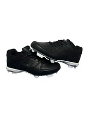 RIP-IT Diamond Softball Cleat Cleats $62 Molded Girls Black/Black -Size 6