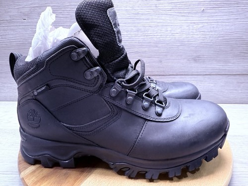 Men's Timberland Mt Maddsen Waterproof Hiking Boot Black 2731R Men’s 9 W/L - Picture 2 of 9