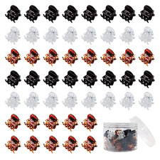 50 PCS Mini Hair Claw Clips Bangs Strong Grip Multifunction Clamp Clips