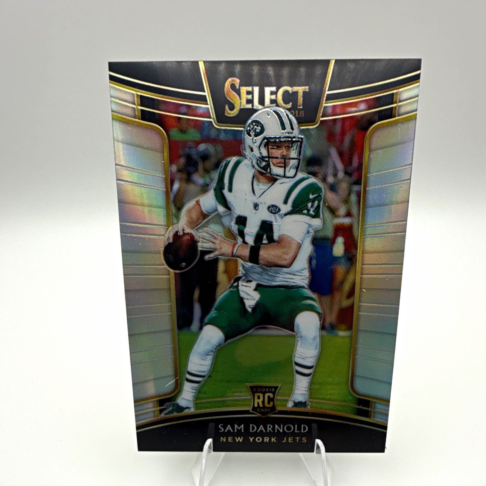 Panini 2018 Select Concourse Sam Darnold New York Jets RC Silver Prizm #18