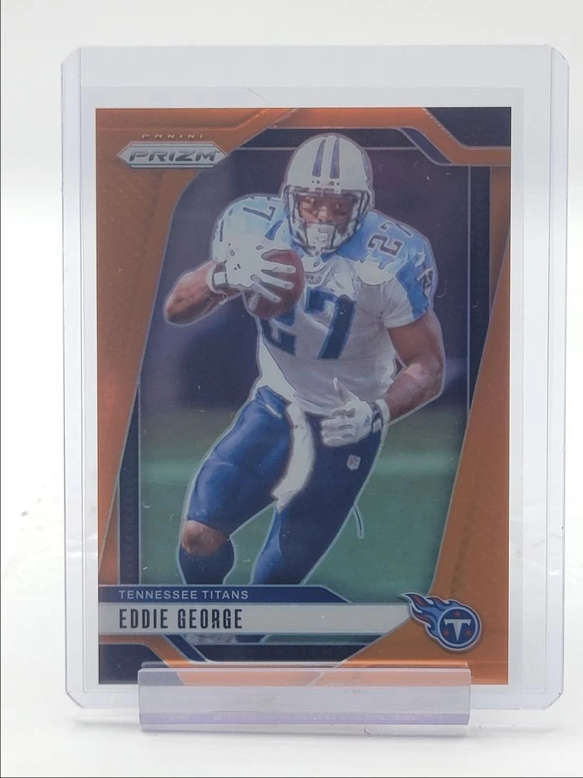 EDDIE GEORGE 2024 PANINI PRIZM FOOTBALL ORANGE TITANS /249 Q4236