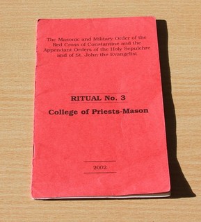 Red Cross of Constantine Ritual No 3 2002 edition (StF)
