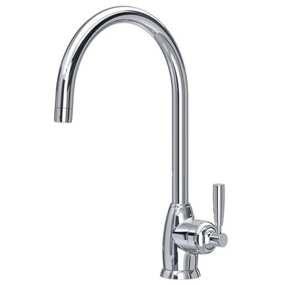 NEU Perrin & Rowe Mimas 4841CP Wasserhahn Mischbatterie C Auslauf Chrom BR4180
