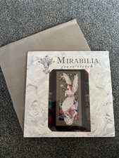 Mirabilia Cross Stitch Chart & Linen Fabric - Fairy Flora MD7 - NEW, RETIRED