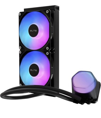 Cooler Master Elite Liquid 240 CPU Liquid Cooler WHITE AIO Sealed