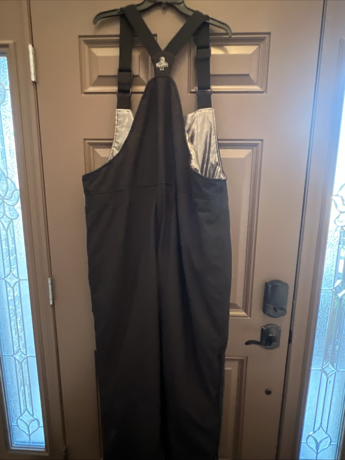 RefrigiWear Insulated Black Softshell Bin Overall… - image 11