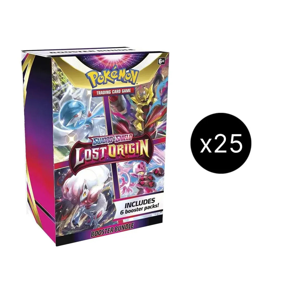 Lost Origin Booster Bundle Case 25 Bundles Pokemon Sword & Shield Sealed English