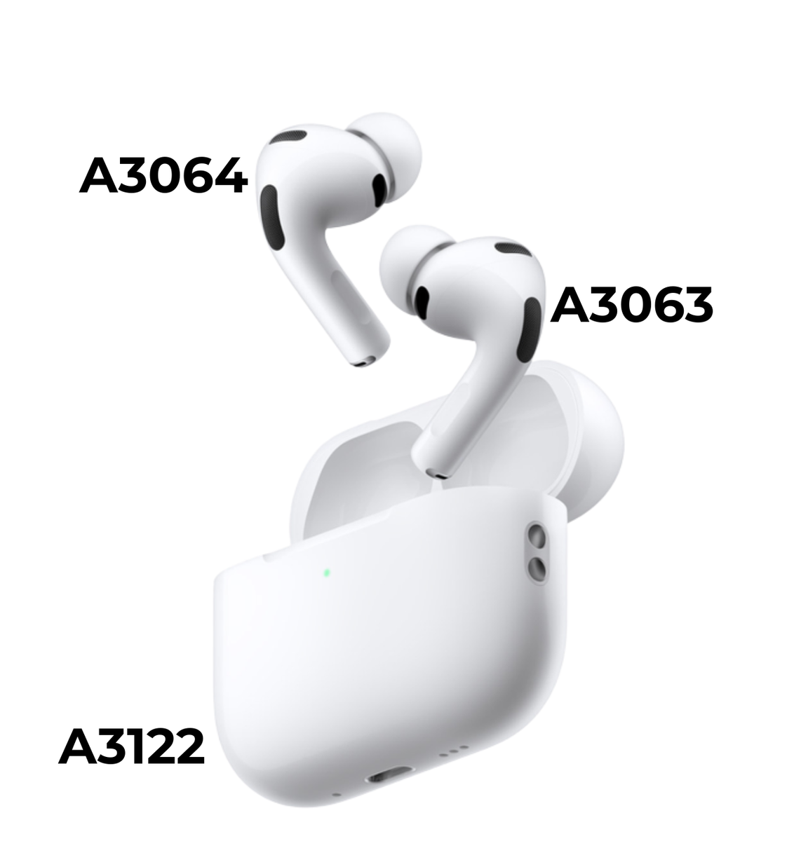 スマホアクセサリー AirPod pro replacement 2025 Apple AirPods Pro (3rd Gen) Replacement: Earbud Or Charging