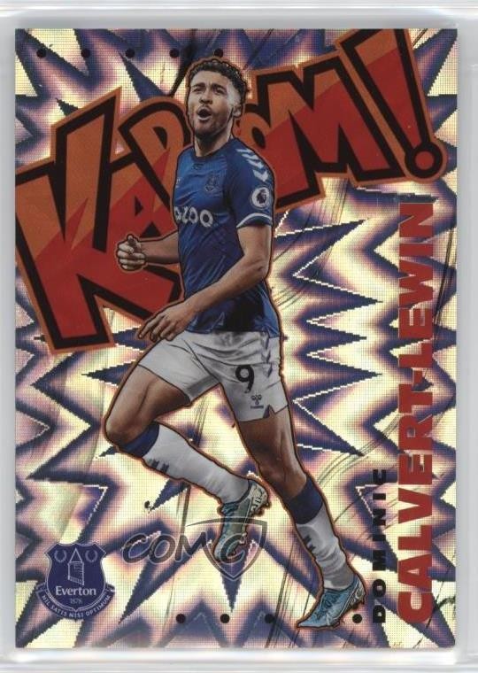 2020-21 Panini Prizm Premier League Kaboom Dominic Calvert-Lewin #8 14tz