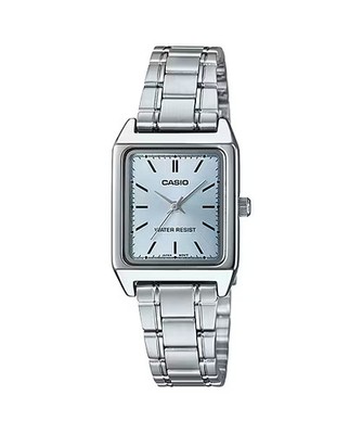 CASIO LTP-V007D-2E LTPV007 LIGHT BLUE DIAL WOMEN'S QUARTZ WATCH