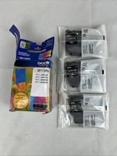 Brother LC30113PKS CMY Color Ink Cartridge 3-Pack