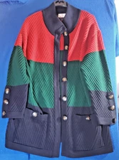 Vintage Bode Wool Cardigan Women Size Large