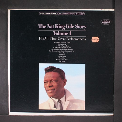 NAT KING COLE: Story, Vol. 1 Capitol 12" LP 33 U/min