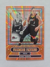 Diana Taurasi 2025 Panini Donruss WNBA Franchise Features Orange Laser /399