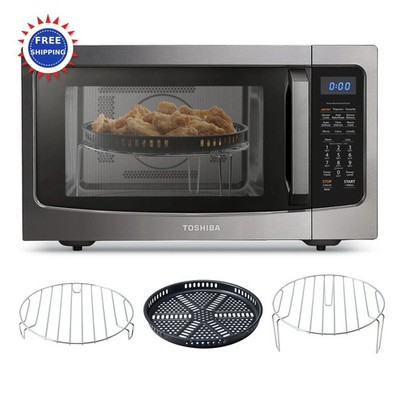 Toshiba Air Fryer Combo 4-in-1 Countertop Microwave Oven ML-EC42P Smart Sensor