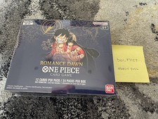 romance dawn booster box white bottom One Piece OP-01 Blue Acrylic Case – UV-Resistant, Magnetic Lid anime and manga scenes 2022 BANDAI ONE PIECE TCG