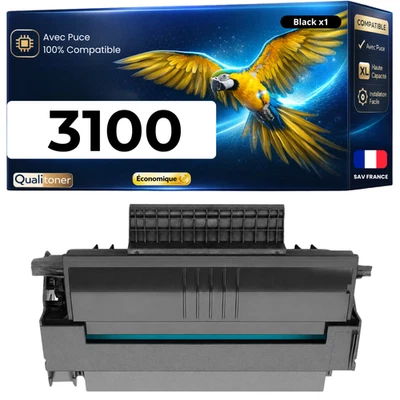 Toner 3100 106R01379 compatible pour Xerox Noir 4000 pages - Photo 1/4
