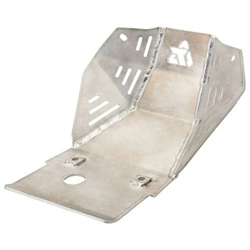 Tusk Aluminum Skid Plate Silver Compatible with Kawasaki KLR650 2008-2018 Foto 3 de 4