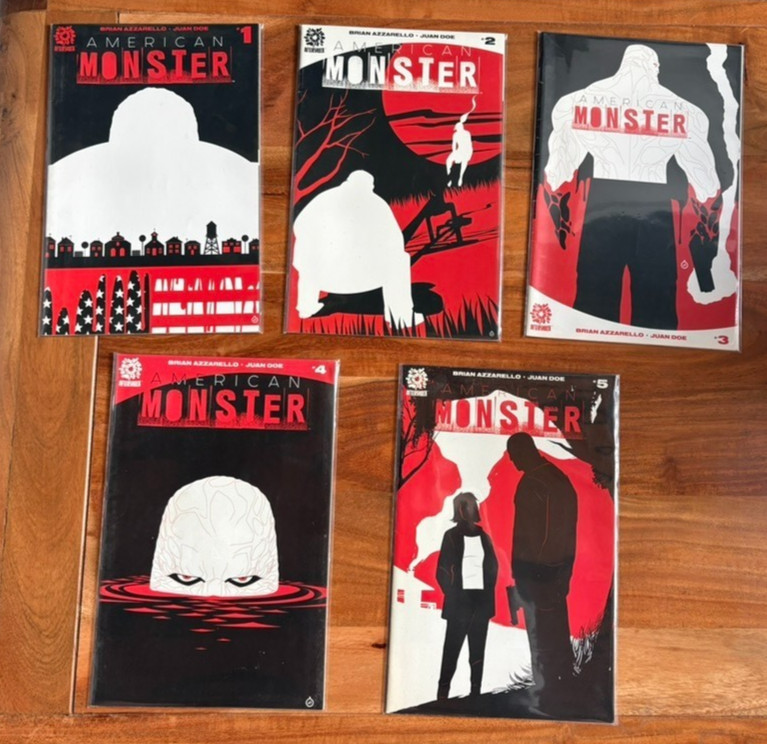 AMERICAN MONSTER 1-5 AFTERSHOCK Comics lot USA English 6.0 FN+