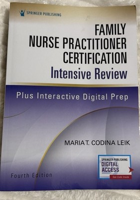 Family Nurse Practitioner Certification Intensive Review 4th Ed Leik 2021 FNP