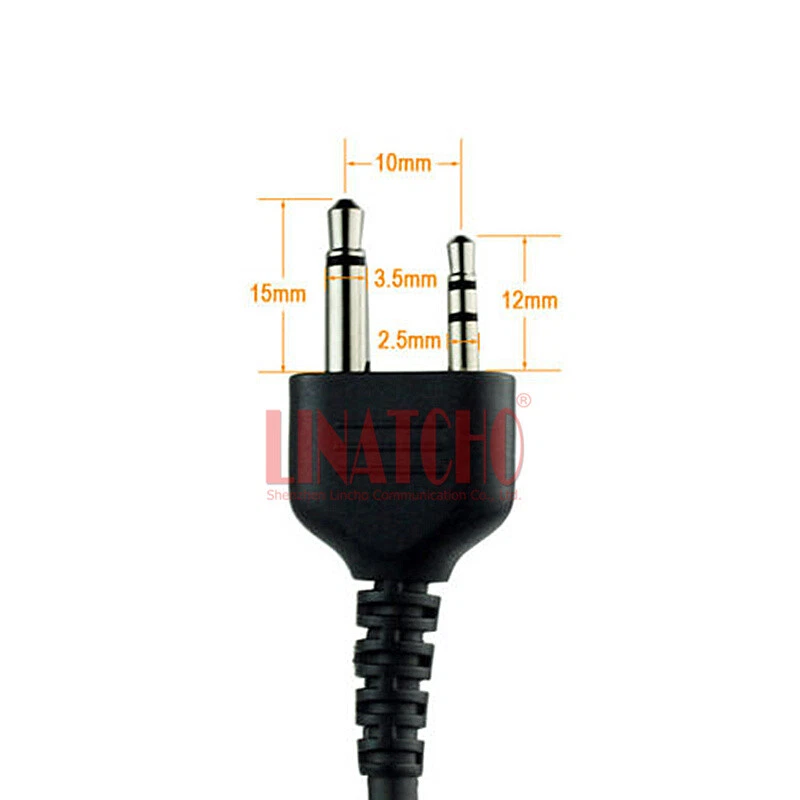 Midland G6 G7 GXT760 LXT110 Walkie Talkie Acoustic Tube Covert Earbud Earpiece - Image 2 of 4