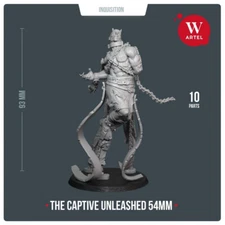 Artel W Captive Unleashed 54mm 28mm Miniature Daemonhost