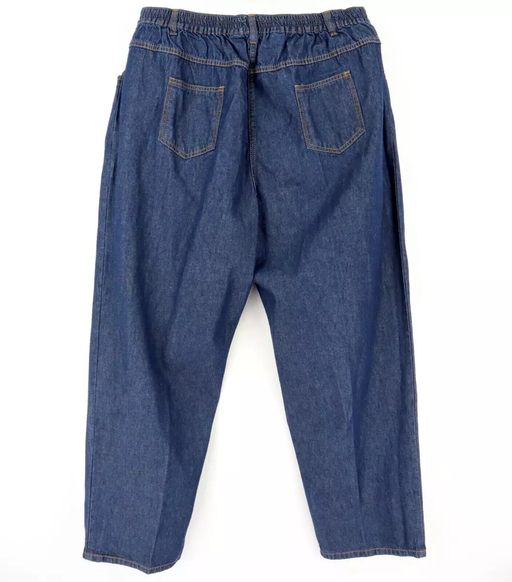 Mainstreet Blues Jeans Womens 22W Blue 100 Cotton Stretch Waist