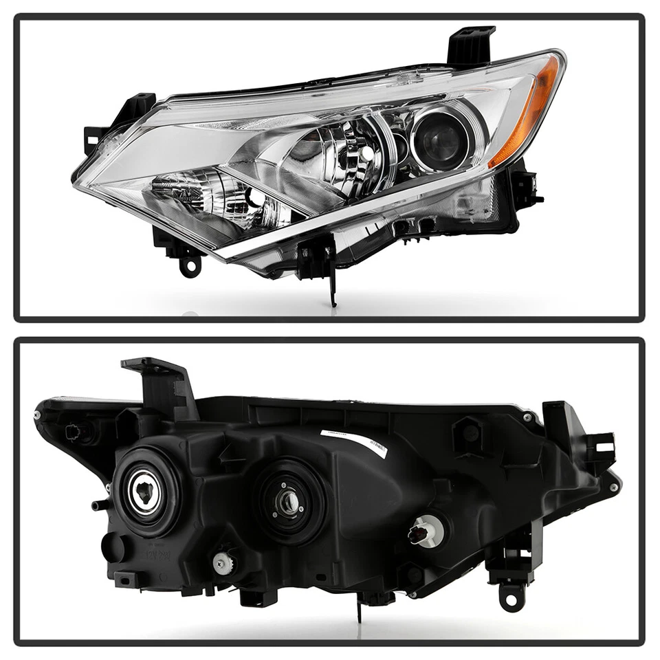 For 2012-2017 Nissan Quest Factory Halogen Projector Headlights Headlamps Pair — 第 3/4 张图片