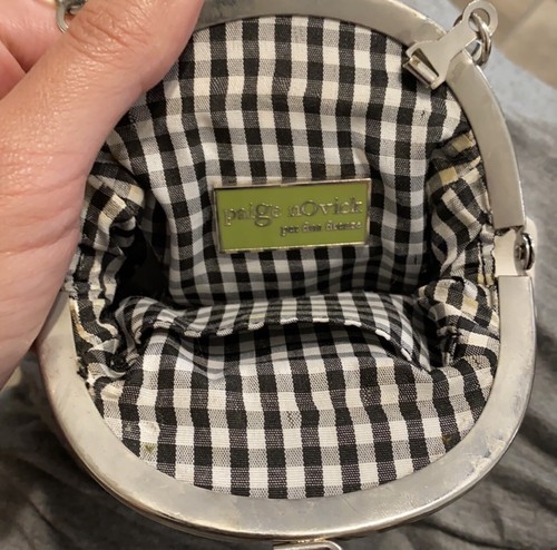 Paige Novick Mini Leder Geldbörse Per Fina Firenze Echtleder - Bild 4 von 5