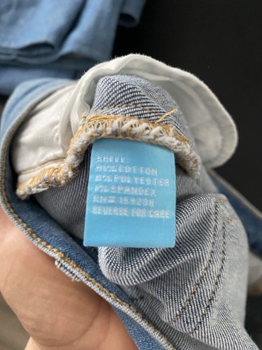 J. McLaughlin Jaycie Ombre Stretch Jeans Blue, $178 NEW, Women's 4, NWOT - Picture 5 of 6