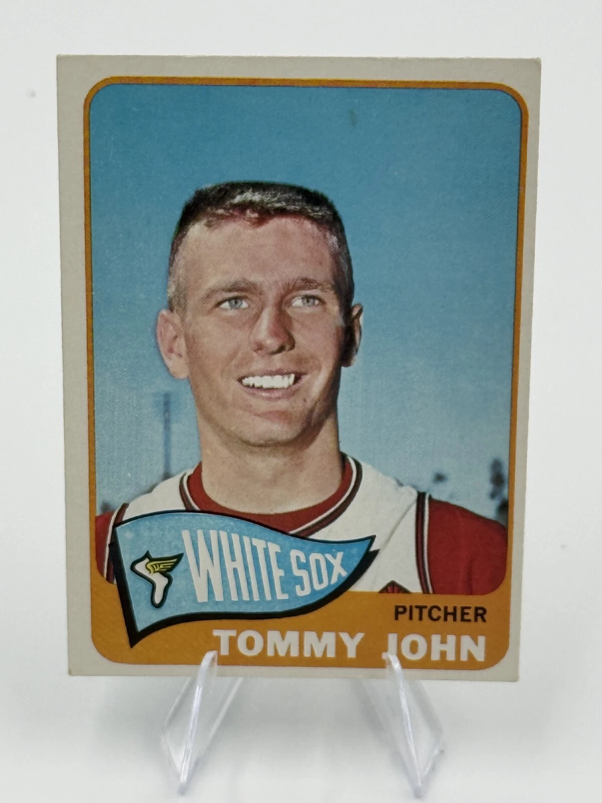 Tommy John trading card
