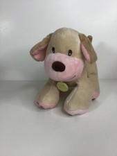 Koala Baby Tan Puppy Dog Plush Best Friend Stuffed Toy Rattle