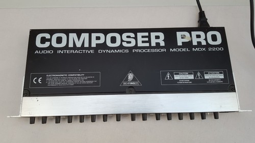 Behringer Composer Pro MDX 2200 Audio Dynamics Processor - Picture 5 of 10