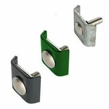 10x Eckverbinder für Doppelstabmatten Mattenverbinder Zaunverbinder Zaun Klemme