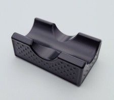 Aluminum Cigar Holder, CNC machined. Black anodized. Made In USA